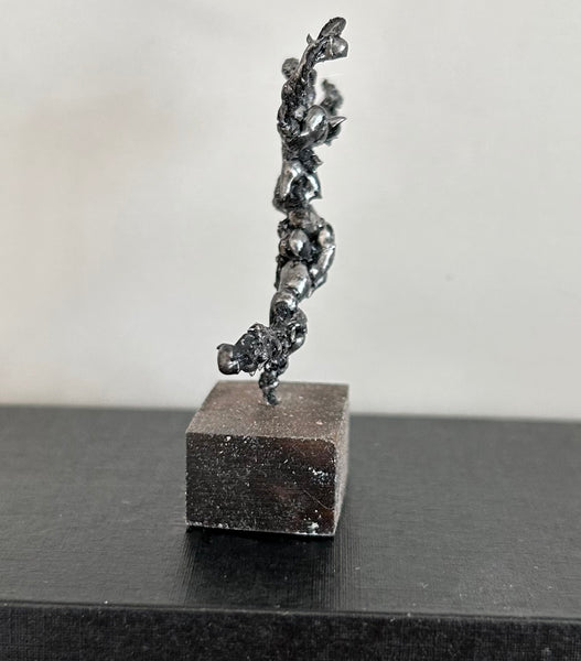 Miniature Metal Sculpture - Dancer in motion