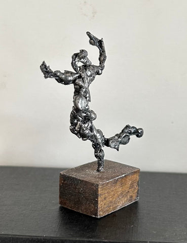 Miniature Metal Sculpture - Dancer in motion