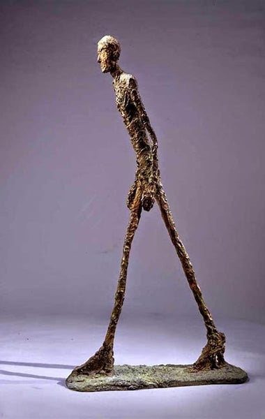 Miniature Metal Sculpture #1 - inspired by Giacometti