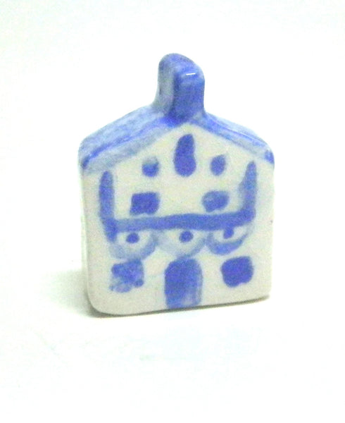 Miniature artist handmade ceramic Dutch cottage L