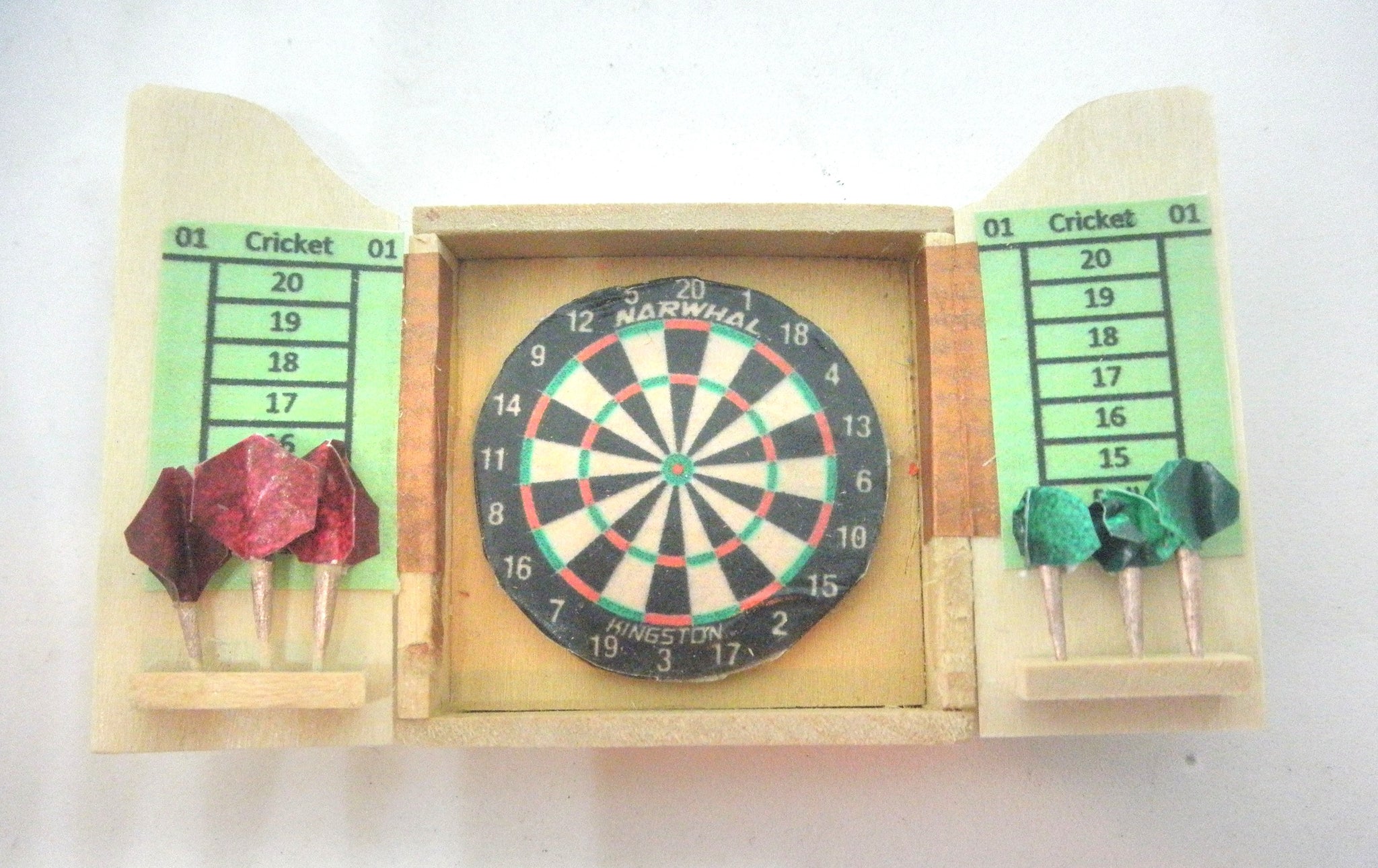 Miniature dart board KIT 1/12th