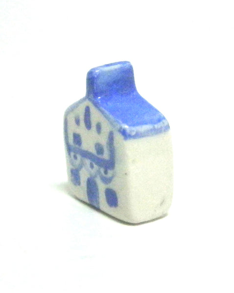 Miniature artist handmade ceramic Dutch cottage L