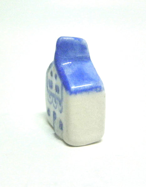 Miniature artist handmade ceramic Dutch cottage k