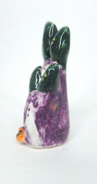 Miniature Ceramic Halloween haunted house - tall