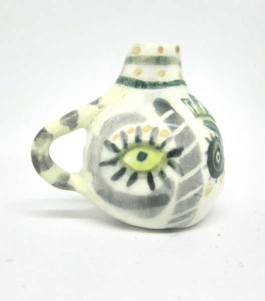 Miniature Picasso inspired vase - jug