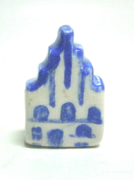 Miniature artist handmade ceramic Dutch cottage M