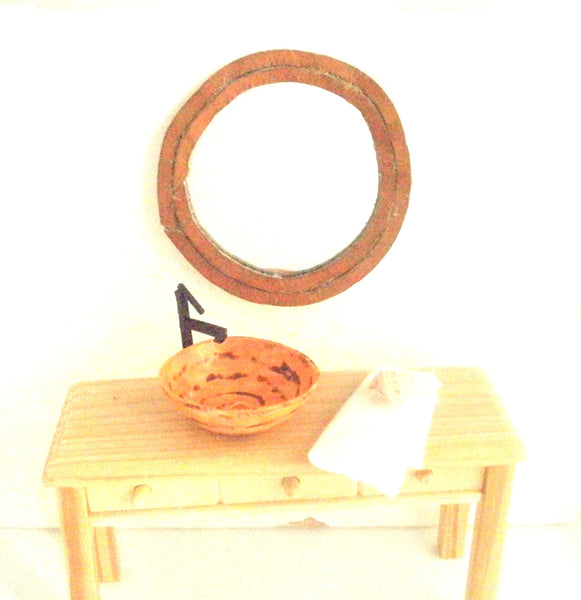 Vessel sink 1/12th orange