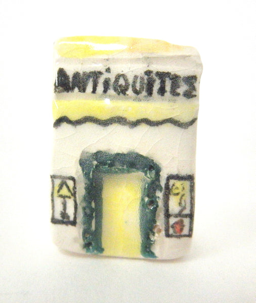 Miniature Ceramic French cottage - Antique shop