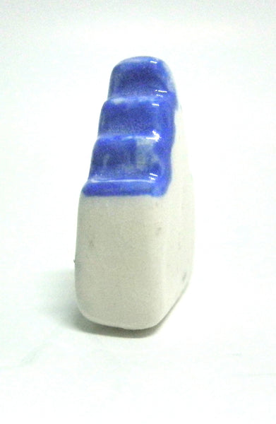 Miniature artist handmade ceramic Dutch cottage M