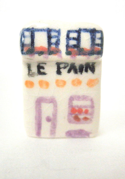 Miniature Ceramic French shop - Baker's shop