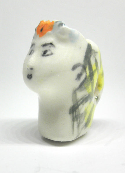 Miniature Picasso inspired ceramic pitcher - woman