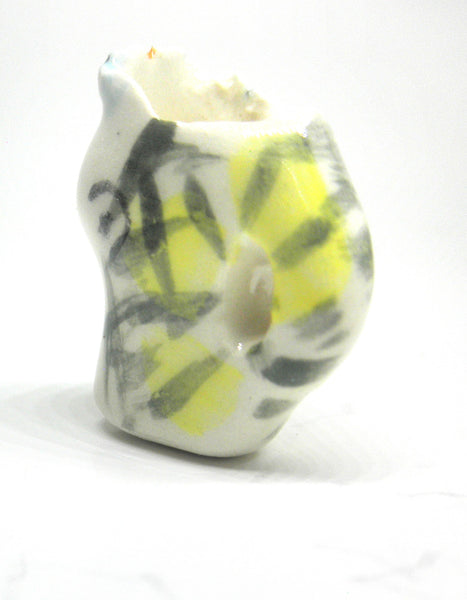 Miniature Picasso inspired ceramic pitcher - woman