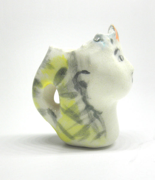 Miniature Picasso inspired ceramic pitcher - woman