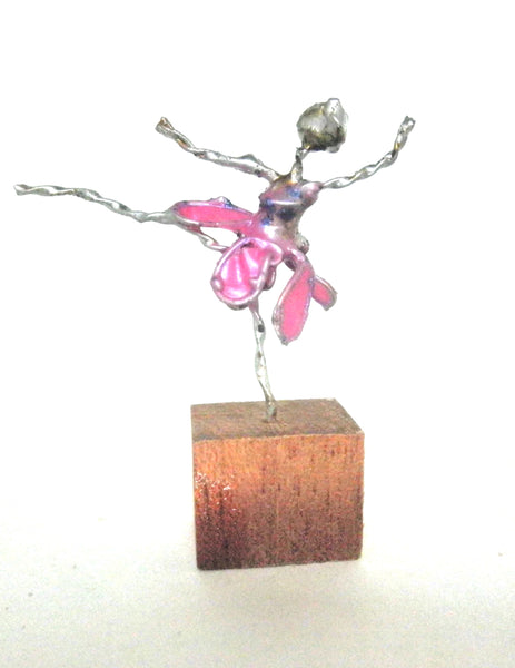 Miniature Metal Sculpture - Ballerina