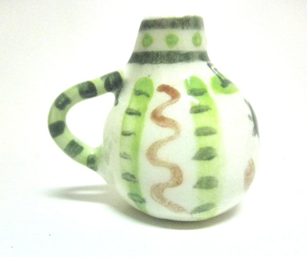 Miniature Picasso inspired ceramic vase - jug