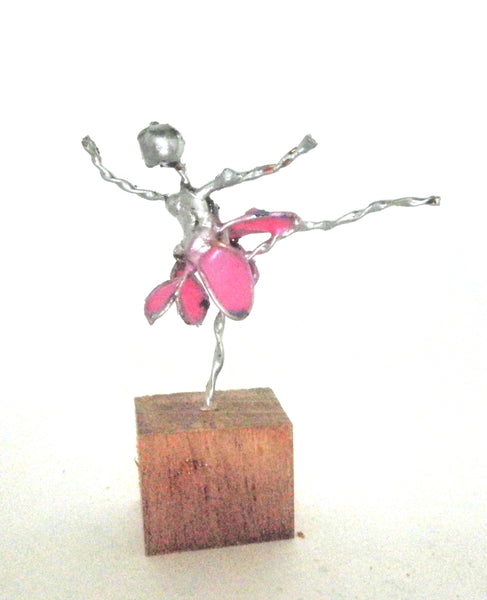 Miniature Metal Sculpture - Ballerina