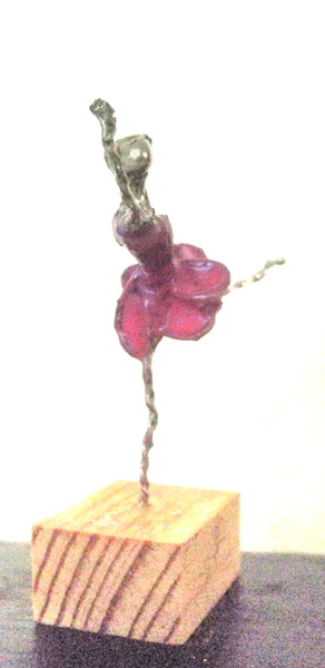 Miniature Metal Sculpture - Ballerina