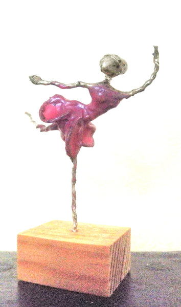 Miniature Metal Sculpture - Ballerina
