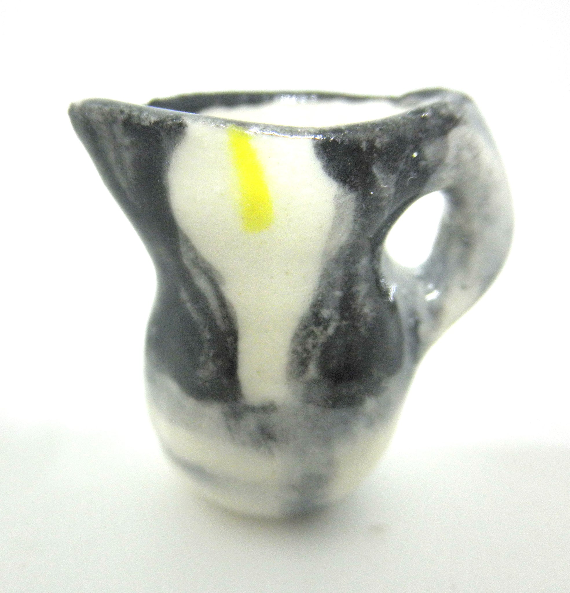 Miniature Picasso inspired pitcher - lilies