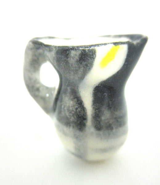 Miniature Picasso inspired pitcher - lilies