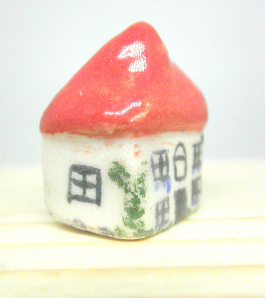 Cottage with red roof