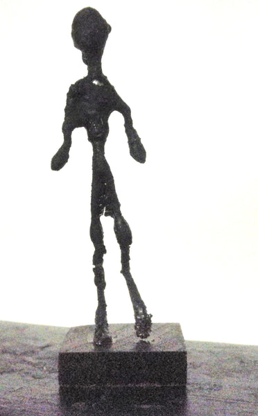 Miniature Metal Sculpture #1 - inspired by Giacometti