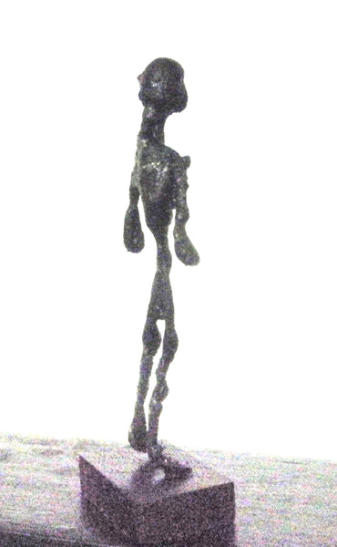 Miniature Metal Sculpture #1 - inspired by Giacometti