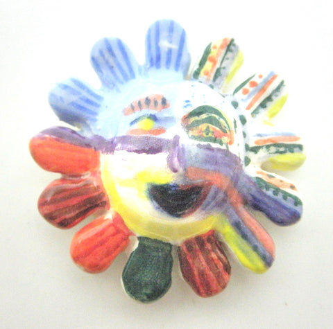 Miniature ceramic sun - special order - #1