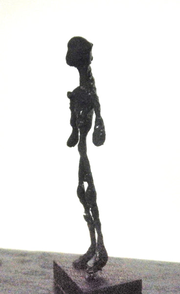 Miniature Metal Sculpture #1 - inspired by Giacometti