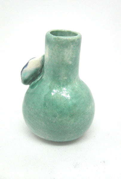 Miniature ceramic vase - morning glory