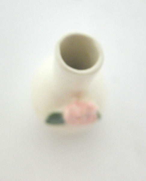 Miniature ceramic vase - rose bud