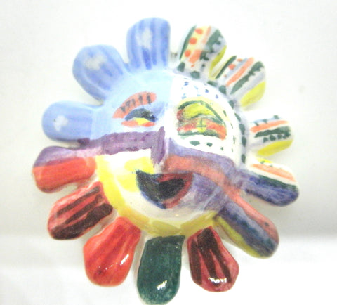 Miniature ceramic sun - special order - #3