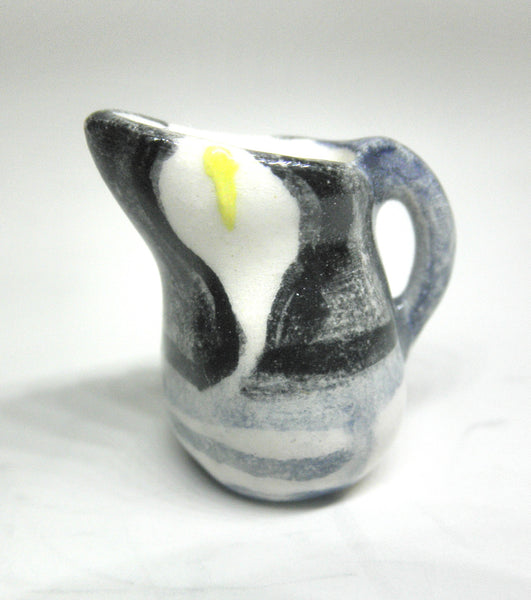 Miniature Picasso inspired pitcher - lilies
