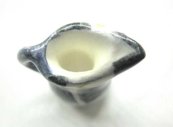 Miniature Picasso inspired pitcher - lilies