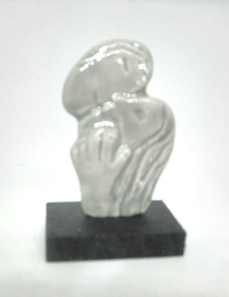 Miniature Jean Cocteau inspired ceramic modern sculpture