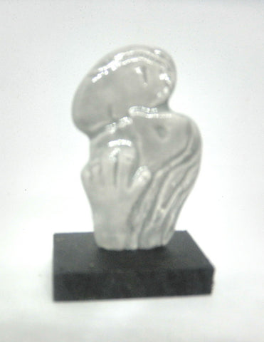 Miniature Jean Cocteau inspired ceramic modern sculpture