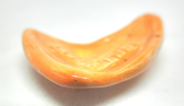 Miniature mid-century boomerang ashtray - Orange