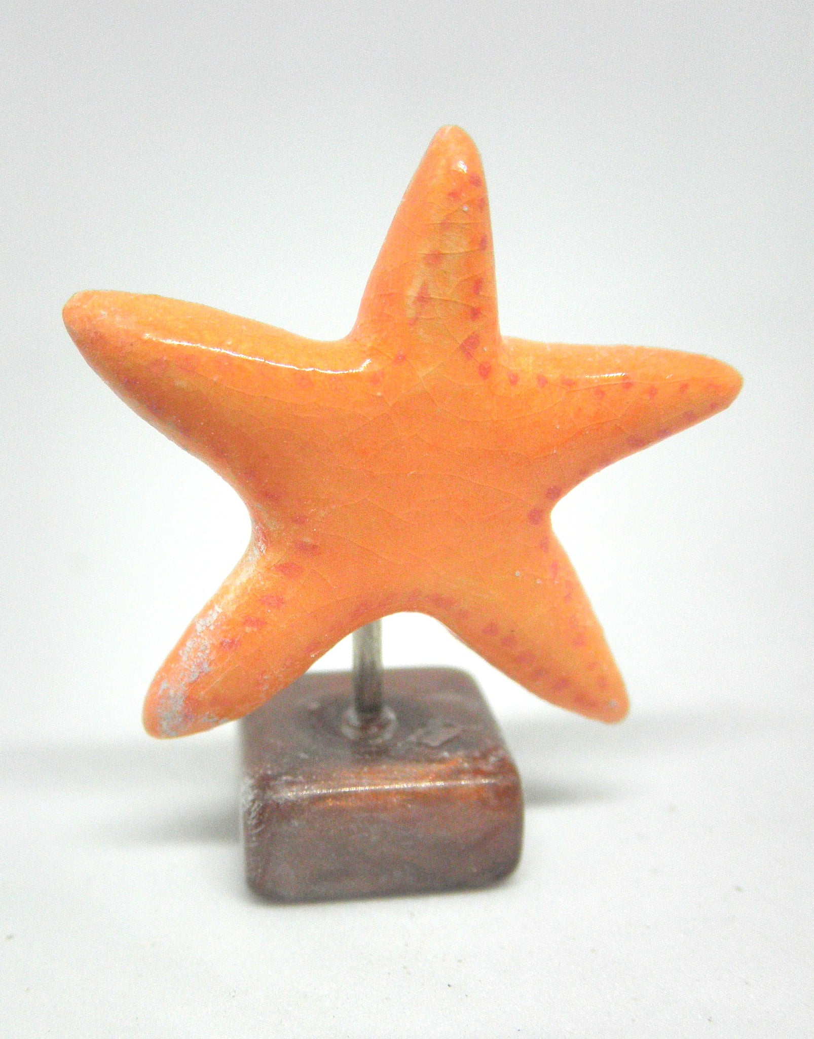 Miniature beach decor star fish sculpture