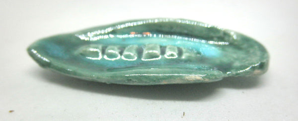 Miniature mid-century elongated ashtray - Green