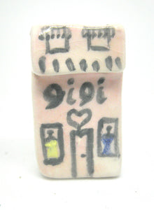 Ceramic French cottage - Dress Maker's shop