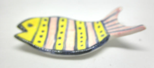 Miniature oval fish serving dish