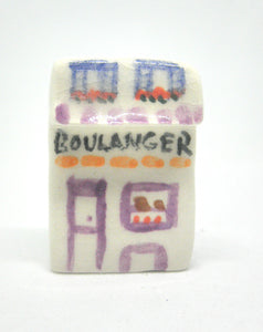 Ceramic French cottage/shop - Baker's shop