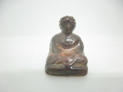 Miniature Buddha - ebony