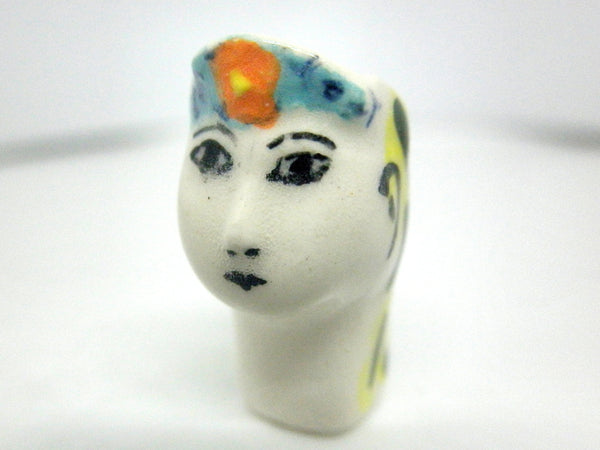 Miniature Picasso inspired pitcher - woman