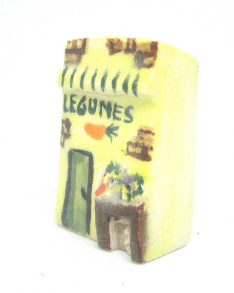 Miniature Ceramic French shop - Produce shop