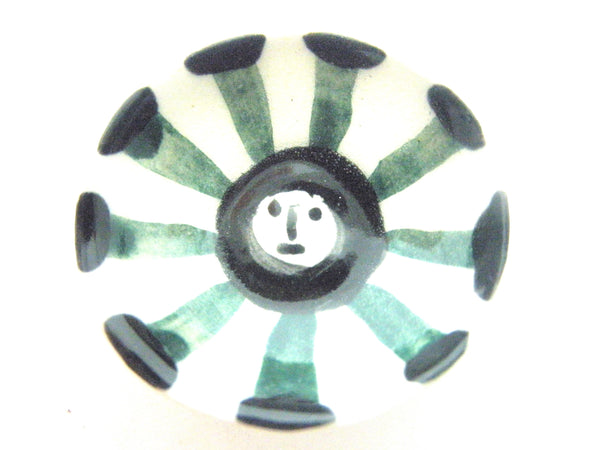 Miniature Picasso inspired ceramic bowl