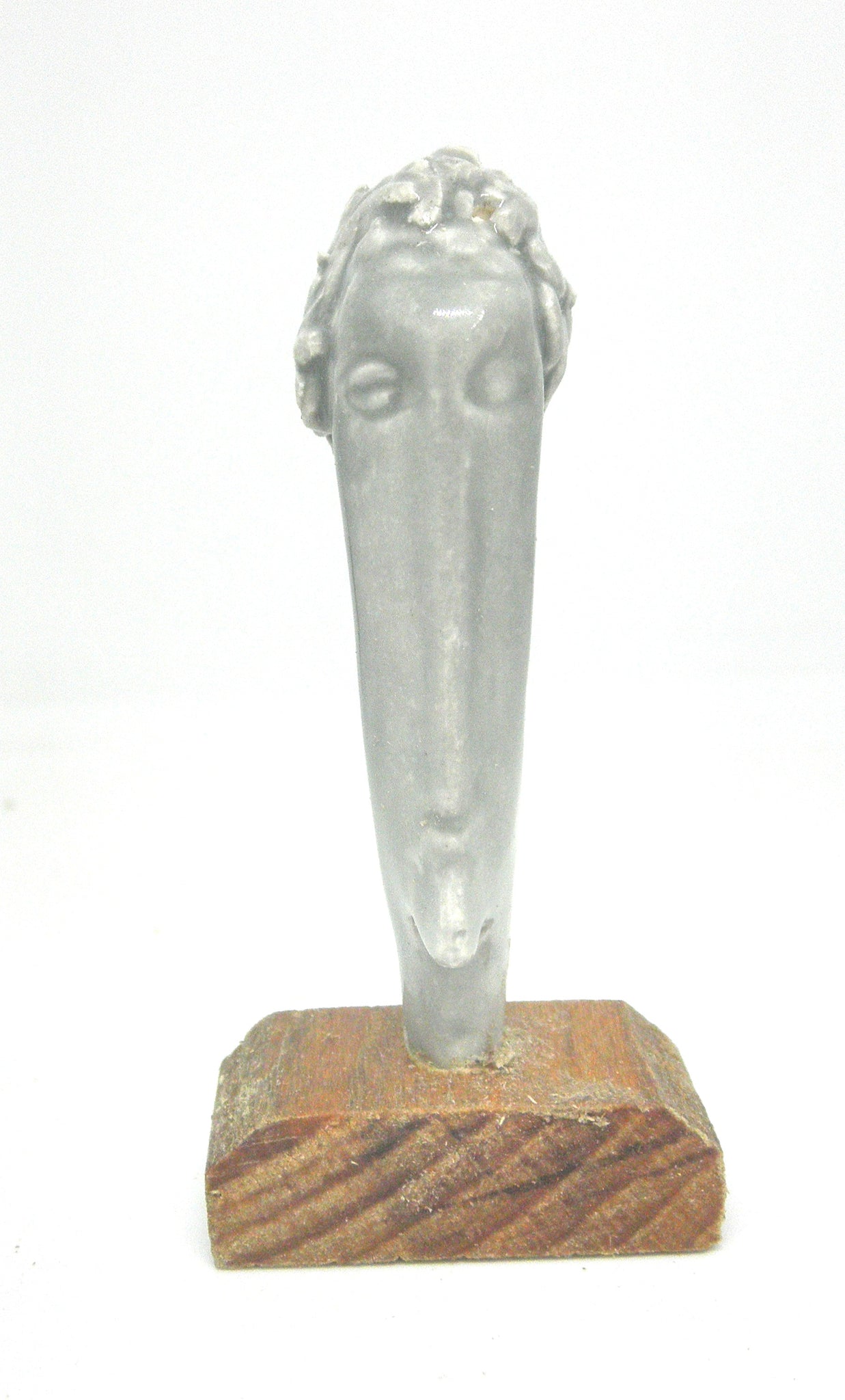Miniature Modigliani inspired ceramic modern sculpture
