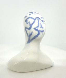 Miniature OOAK Mid century sculpture - bird face