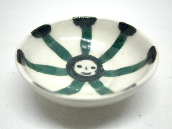 Miniature Picasso inspired ceramic bowl