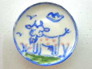 Country Style plate - Cow